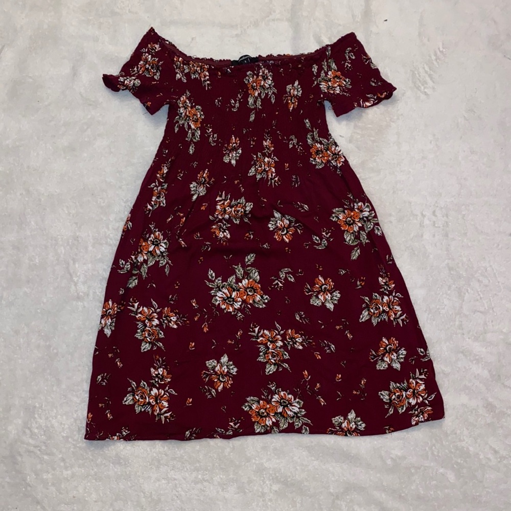 FLORAL DRESS. small